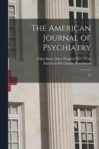 bokomslag The American Journal of Psychiatry