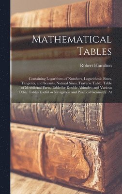 bokomslag Mathematical Tables