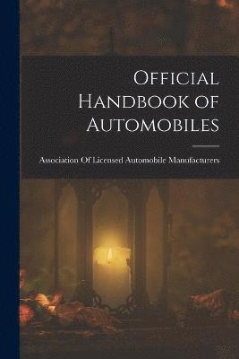 bokomslag Official Handbook of Automobiles