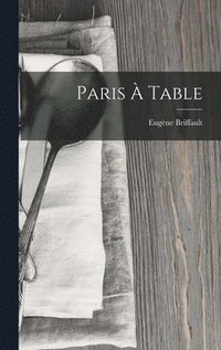 bokomslag Paris  Table