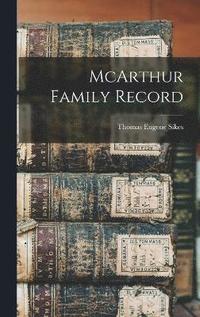 bokomslag McArthur Family Record