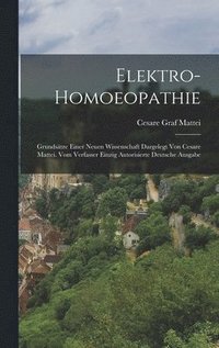 bokomslag Elektro-Homoeopathie