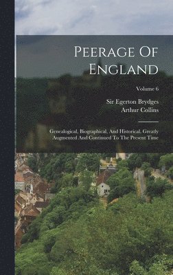 Arthur Collins, Egerton Brydges - Peerage Of England, Inbunden