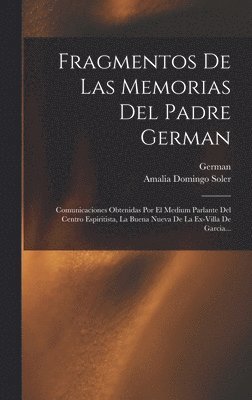 bokomslag Fragmentos De Las Memorias Del Padre German