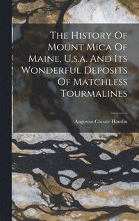 bokomslag The History Of Mount Mica Of Maine, U.s.a. And Its Wonderful Deposits Of Matchless Tourmalines