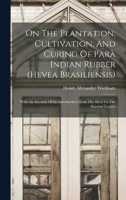bokomslag On The Plantation, Cultivation, And Curing Of Parà Indian Rubber (hevea Brasiliensis)
