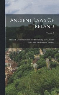 bokomslag Ancient Laws Of Ireland; Volume 5