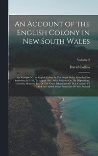 bokomslag Account of the English Colony in New South Wales