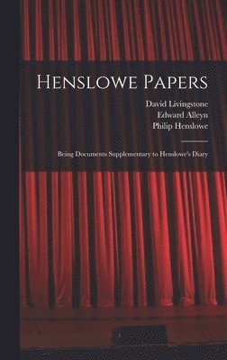 Henslowe Papers 1