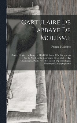 bokomslag Cartulaire De L'abbaye De Molesme