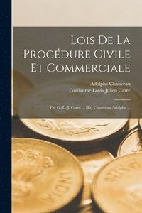 bokomslag Lois De La Procdure Civile Et Commerciale