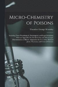 bokomslag Micro-Chemistry of Poisons