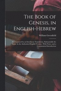 bokomslag Book of Genesis, in English-Hebrew