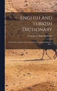 bokomslag English And Turkish Dictionary