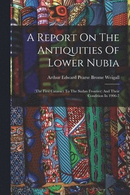 A Report On The Antiquities Of Lower Nubia 1