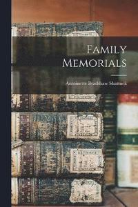 bokomslag Family Memorials