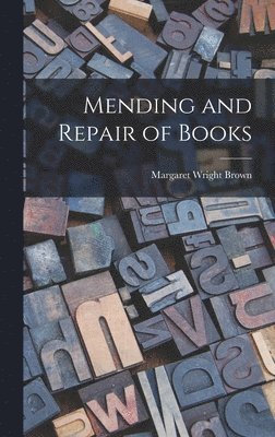 bokomslag Mending and Repair of Books