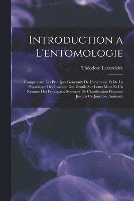 bokomslag Introduction a L'entomologie