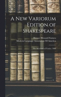 A New Variorum Edition of Shakespeare 1