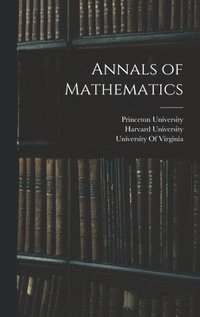 bokomslag Annals of Mathematics