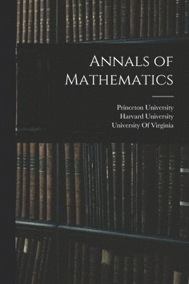 bokomslag Annals of Mathematics