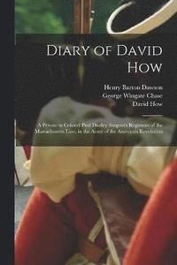 bokomslag Diary of David How