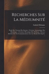 bokomslag Recherches Sur La Mdiumnit