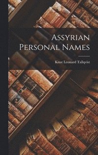 bokomslag Assyrian Personal Names