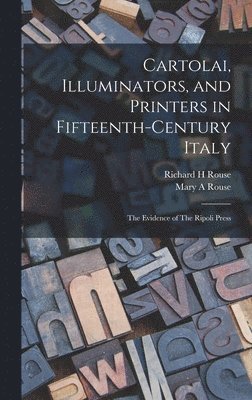 bokomslag Cartolai, Illuminators, and Printers in Fifteenth-century Italy