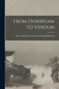 bokomslag From Doniphan to Verdun
