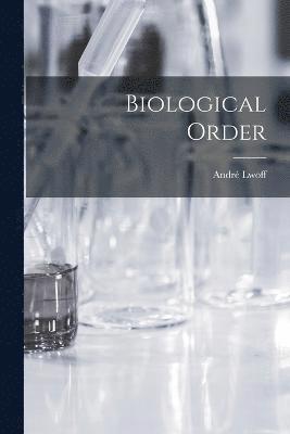 bokomslag Biological Order