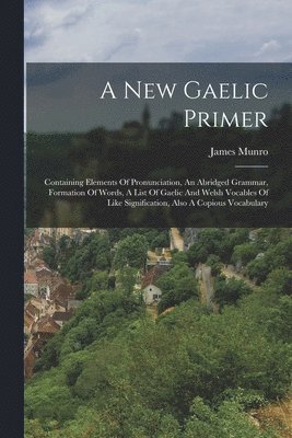 bokomslag A New Gaelic Primer