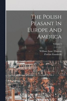 bokomslag The Polish Peasant In Europe And America; Volume 4