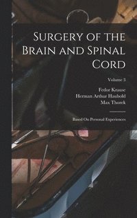 bokomslag Surgery of the Brain and Spinal Cord