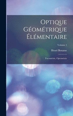 bokomslag Optique Gomtrique lmentaire