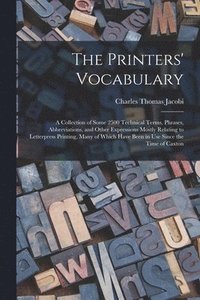 bokomslag The Printers' Vocabulary