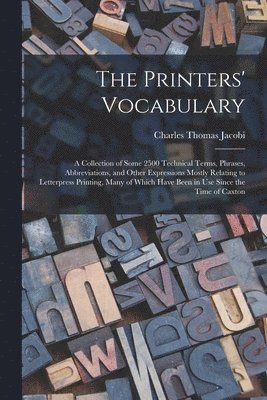 bokomslag Printers' Vocabulary