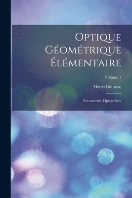 bokomslag Optique Gomtrique lmentaire