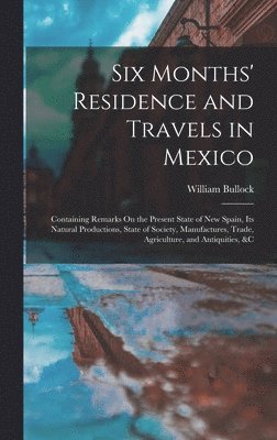 Six Months' Residence and Travels in Mexico 1