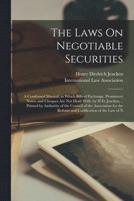 Laws On Negotiable Securities
