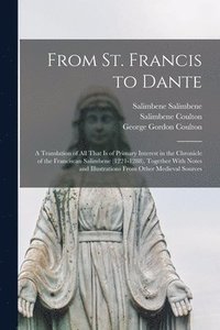bokomslag From St. Francis to Dante