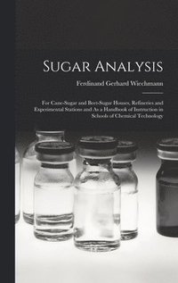 bokomslag Sugar Analysis