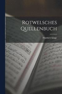 bokomslag Rotwelsches Quellenbuch