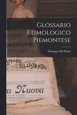 bokomslag Glossario Etimologico Piemontese