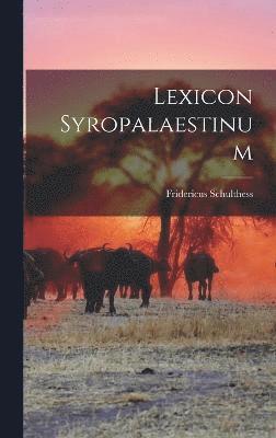 bokomslag Lexicon Syropalaestinum