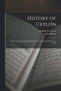 bokomslag History of Ceylon