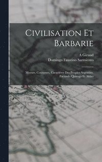 bokomslag Civilisation Et Barbarie