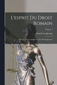 bokomslag L'esprit Du Droit Romain