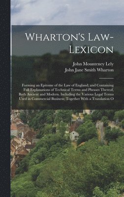 Wharton's Law-Lexicon 1