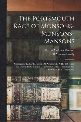 The Portsmouth Race of Monsons-Munsons-Mansons 1